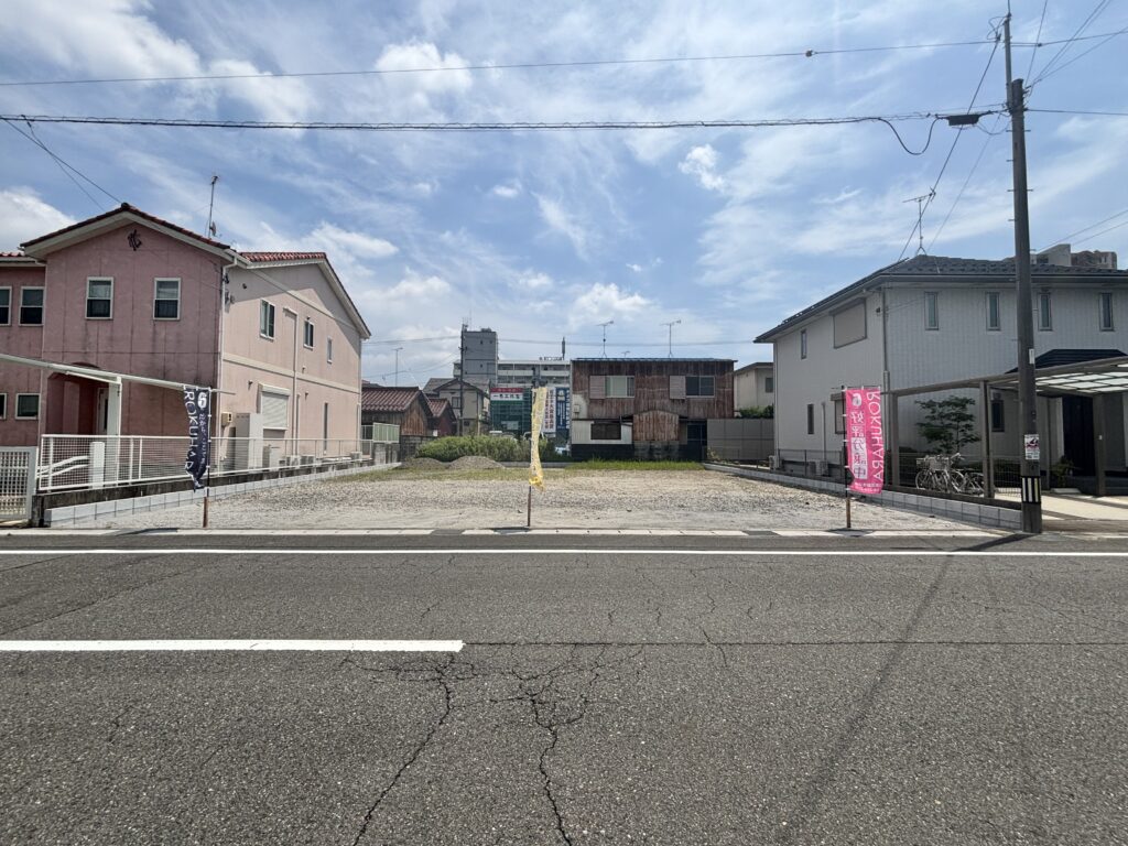 【建築条件付き土地】本荘西2区画