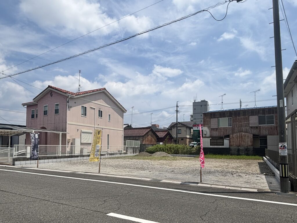 【建築条件付き土地】本荘西2区画