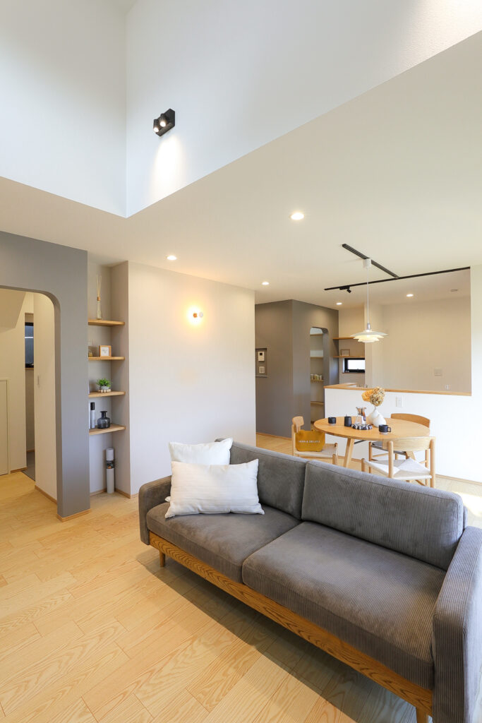 庭を身近に感じながら過ごす回遊動線のある暮らし