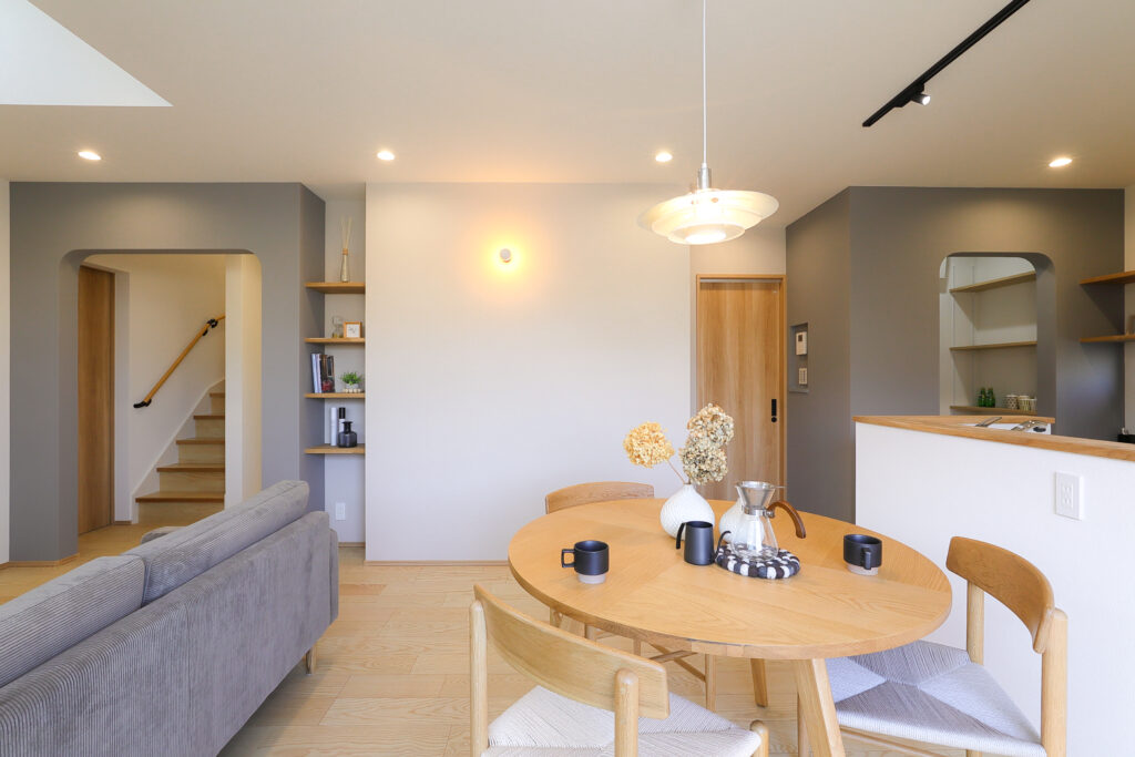 庭を身近に感じながら過ごす回遊動線のある暮らし