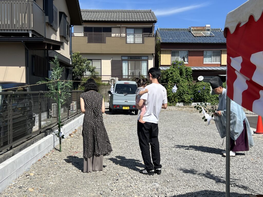 ㊗ K様 地鎮祭⛩️