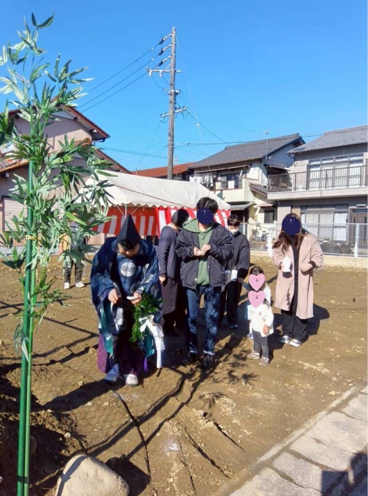 H様 地鎮祭でした🎉