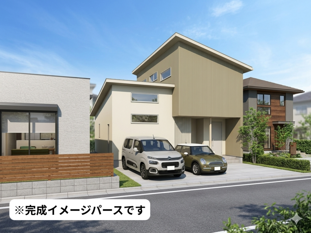 【商談中】鏡島精華のいえE棟【※建築中】